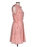 Speed Control 100% Polyester Hearts Red Casual Dress Size L - photo 4