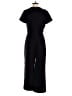 Gal Meets Glam 100% Polyester Solid Black Jumpsuit Size 2 (petite) - photo 2