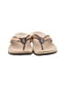 L'Artiste 100% Leather Tan Flip Flops Size EU 40 - photo 2
