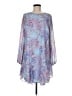 BCBGMAXAZRIA 100% Polyester Paisley Floral Blue Cocktail Dress Size M - photo 1