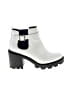 Mix No. 6 White Ankle Boots Size 7 - photo 1