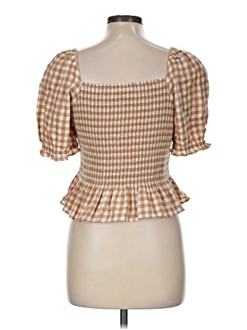 J.Crew Factory Store Short Sleeve Blouse (view 2)