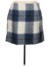 Cello Jeans Plaid Blue Casual Skirt Size L - photo 2