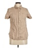 Tommy Hilfiger Tan Short Sleeve Button-Down Shirt Size M - photo 1