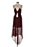 WAYF 100% Polyester Animal Print Red Cocktail Dress Size 6 - photo 2