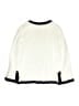 Lands' End Ivory Long Sleeve Top Size 10-12 - photo 2