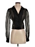 William B 100% Polyester Black Long Sleeve Blouse Size S - photo 1
