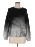 j. society 100% Cotton Metallic Silver Pullover Sweater Size M - photo 1