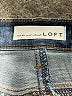 Ann Taylor LOFT Argyle Blue Jeans Size 31 waist - photo 7