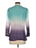 Reba Teal 3/4 Sleeve Blouse Size S - photo 2