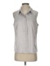 CAbi Gray Sleeveless Blouse Size S - photo 1