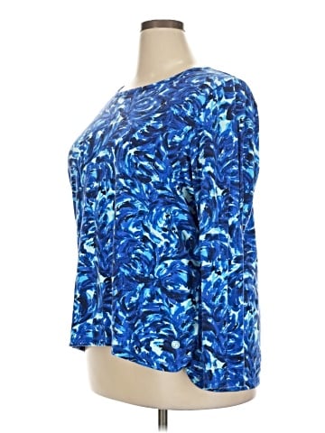 T by Talbots 3/4 Sleeve T-Shirt (view 1)