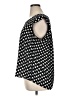 Pleione 100% Polyester Polka Dots Black Sleeveless Blouse Size XL - photo 5