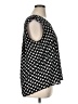 Pleione 100% Polyester Polka Dots Black Sleeveless Blouse Size XL - photo 4