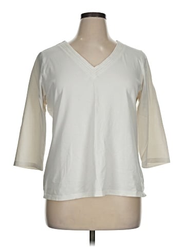 Coldwater Creek 3/4 Sleeve Top (view 1)