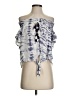 Surf Gypsy 100% Rayon Blue Sleeveless Blouse Size S - photo 1