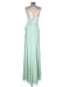Mac Duggal 100% Polyester Green Cocktail Dress Size 4 - photo 2