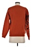 Angashion Animal Print Orange Pullover Sweater Size S - photo 2