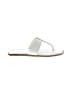 DKNY White Sandals Size 7 1/2 - photo 1