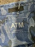 ATM 100% Cotton Camo Blue Long Sleeve Button-Down Shirt Size S - photo 4