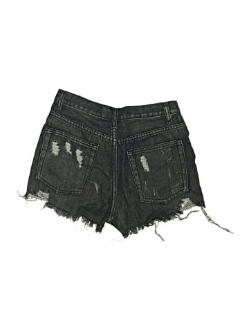 Signature 8 Denim Shorts (view 2)