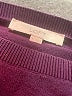 Ann Taylor LOFT Paisley Purple Pullover Sweater Size L - photo 7