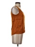 Vince. 100% Silk Orange Sleeveless Top Size S - photo 4