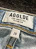 AGOLDE 100% Cotton Blue Denim Shorts Size 28 waist - photo 3
