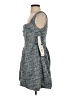 Taylor Tweed Blue Casual Dress Size 0 - photo 5