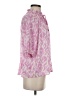 Bishop + Young 100% Polyester Pink 3/4 Sleeve Blouse Size S - photo 4