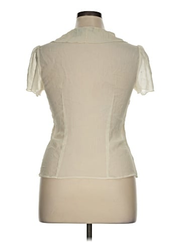 Nicole by Nicole Miller Short Sleeve Blouse (view 2)