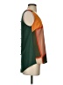 Blu Pepper Color Block Orange Sleeveless Blouse Size S - photo 4