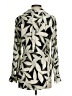 Equipment 100% Polyester Print Ivory Long Sleeve Blouse Size XS - photo 2