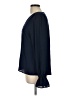 Ann Taylor LOFT 100% Polyester Blue Long Sleeve Blouse Size L - photo 5