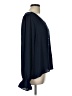 Ann Taylor LOFT 100% Polyester Blue Long Sleeve Blouse Size L - photo 4
