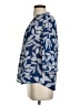 Chico's 100% Cotton Blue 3/4 Sleeve Blouse Size Sm (0) - photo 5