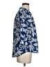 Chico's 100% Cotton Blue 3/4 Sleeve Blouse Size Sm (0) - photo 4