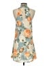 Lulus 100% Polyester Tropical Floral Blue Casual Dress Size S - photo 2