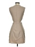 Zara Solid Tan Cocktail Dress Size S - photo 2