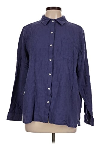 Jessica Simpson Long Sleeve Button-Down Shirt (view 1)