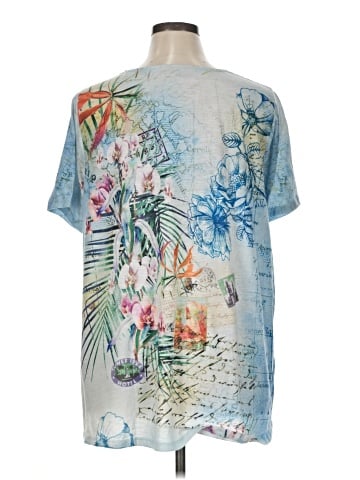 Catherines Short Sleeve Blouse (view 2)