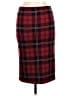 Topshop Plaid Red Casual Skirt Size 6 - photo 2