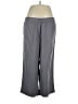 Purejill Solid Gray Casual Pants Size XL - photo 1