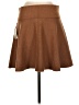 A New Day Solid Brown Casual Skirt Size M - photo 2