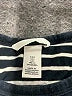H&M Stripes Black Short Sleeve Turtleneck Size S - photo 7