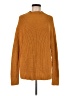 Max Studio 100% Cotton Solid Orange Turtleneck Sweater Size M - photo 1