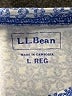 L.L.Bean Blue Casual Dress Size L - photo 7