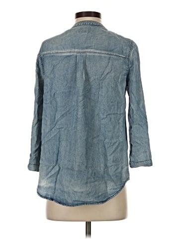 G.H. Bass & Co. 3/4 Sleeve Button-Down Shirt (view 2)