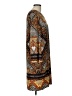Chico's Paisley Brown Casual Dress Size Lg (2) - photo 4