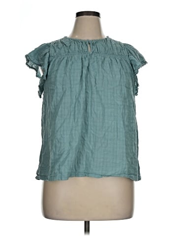 Max Studio Short Sleeve Blouse (view 1)